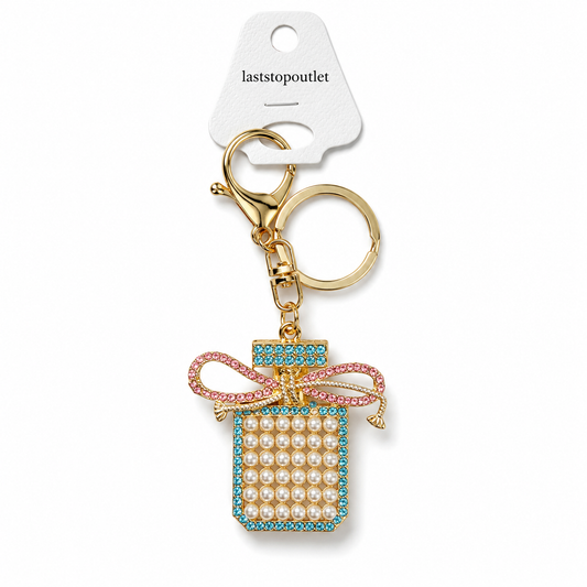 PERFUME SHAPE KEYCHAIN