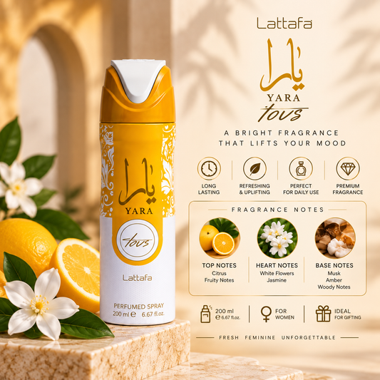 Lattafa Yara Tous Perfumed Body Spray
