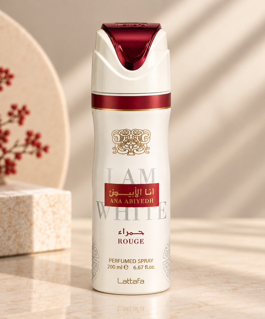 Lattafa Ana Abiyedh Rouge Perfumed Body Spray