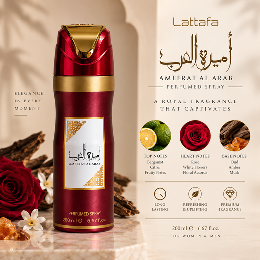 Lattafa Ameerat Al Arab Perfume Body Spray