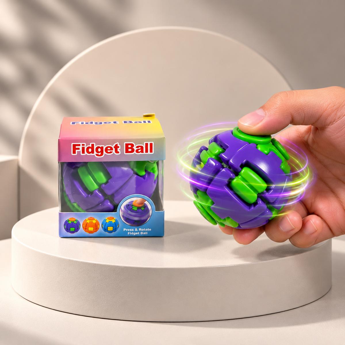 Rotate Fidget Ball – Interactive