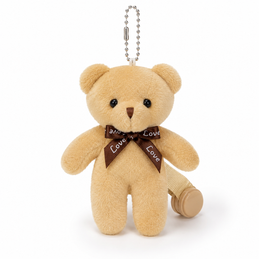 plush teddy charm