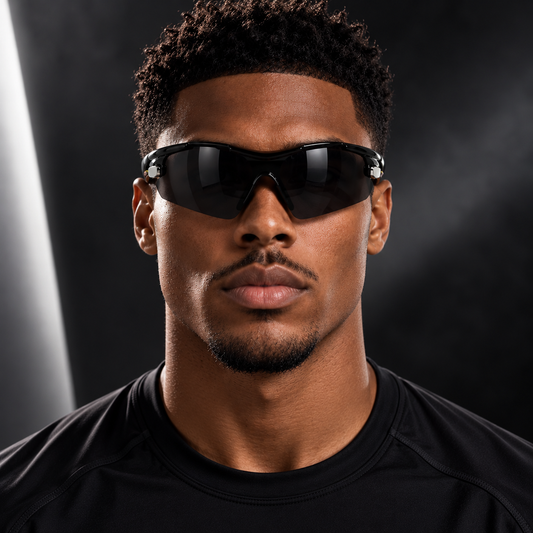 Black Shield Sport Sunglasses
