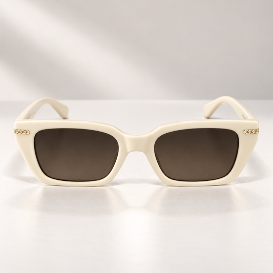 Ivory Square Sunglasses