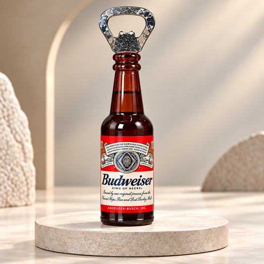 Beer Bottle-Shaped Magnetic Bottle Opener