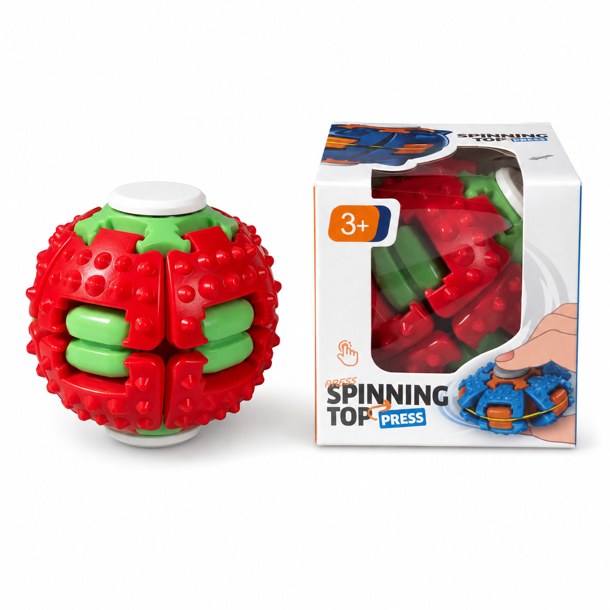 Rotating Fidget Spiner Ball