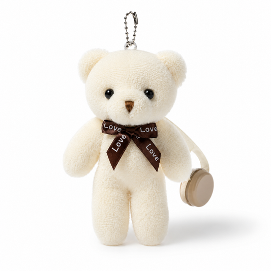 white plush teddy