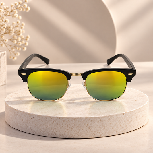 Classic Browline Clubmaster Sunglasses