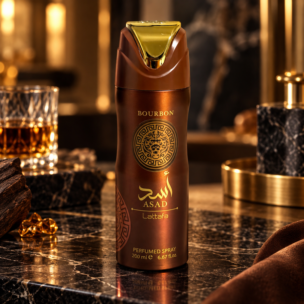 Lattafa Asad Bourbon Perfumed Spray